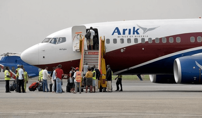 Price of Arik Flight from Port Harcourt to Lagos (2024)