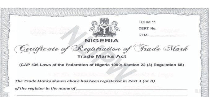 cost of trade mark registration in nigeria
